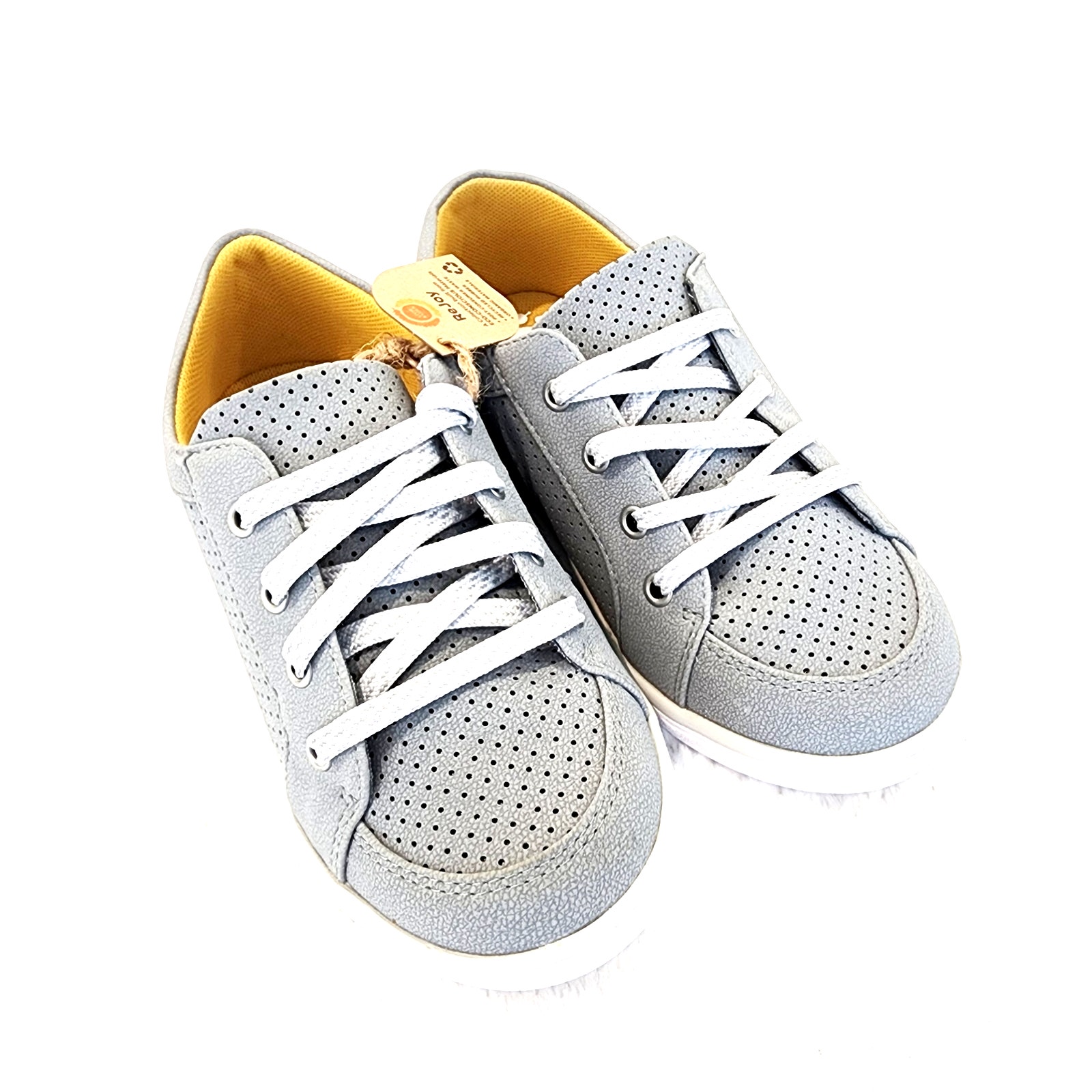 Nwt Livie And Luca Reeve Perf Suede Size 12 Gray Grey — image 3 of 6